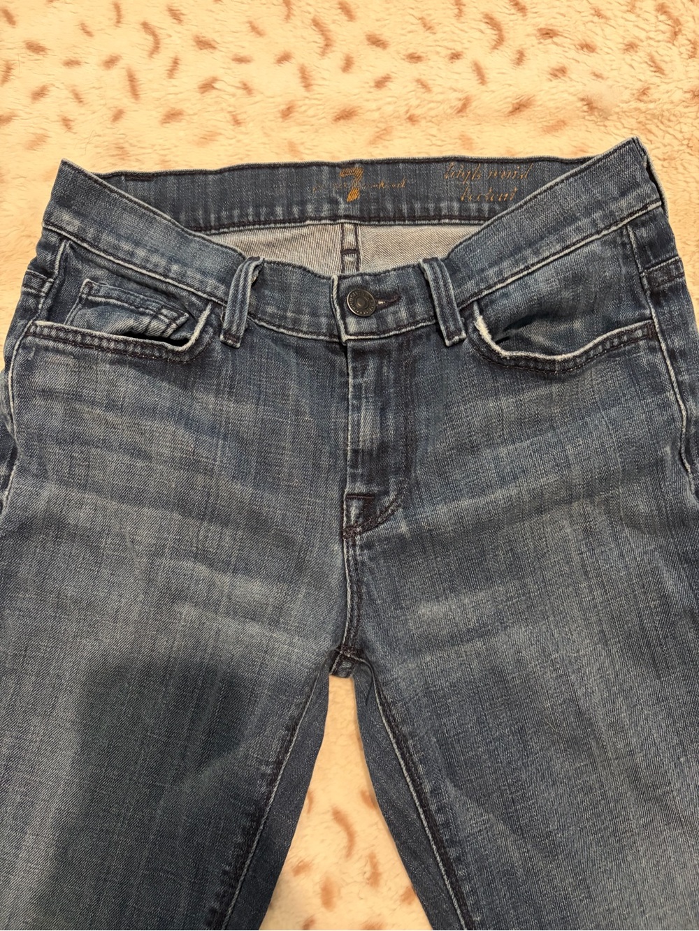 7 For All Mankind Women's Bootcut Jeans - Picture 4 of 5